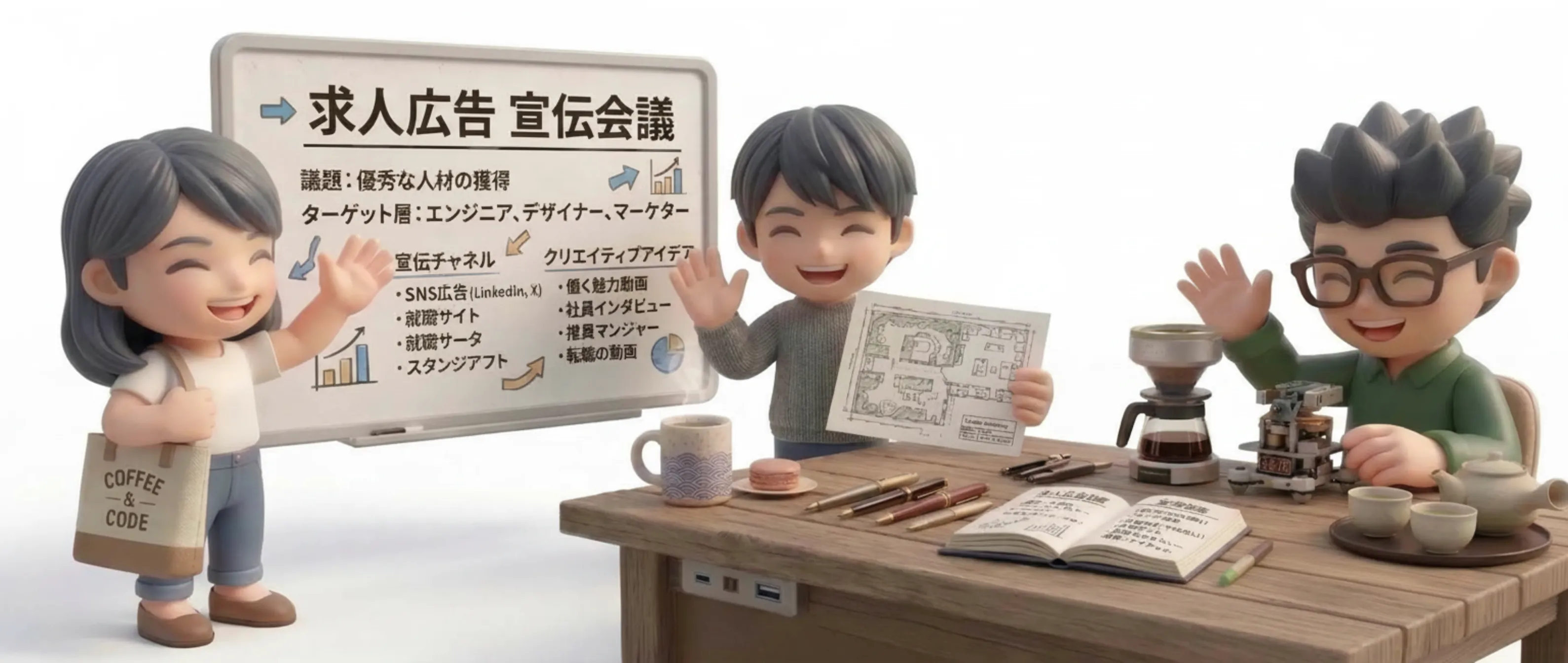 求人広告・採用サポートイメージ